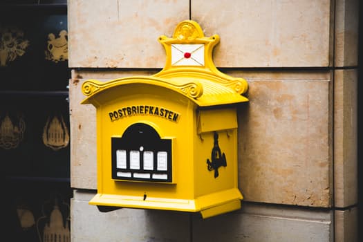 Photo of an old mailbox that says Send Someone a Love Letter